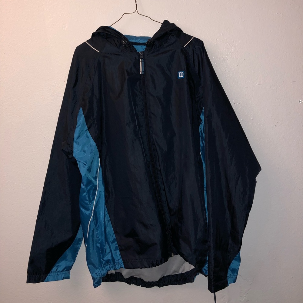Blue Wilson Windbreaker